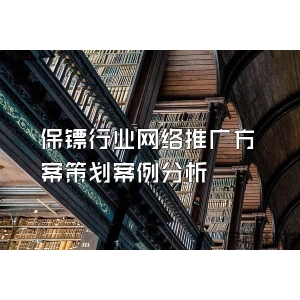 保镖行业网络推广方案策划案例分析