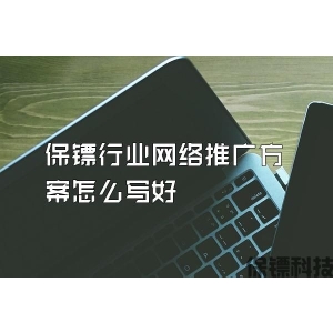保镖行业网络推广方案怎么写好