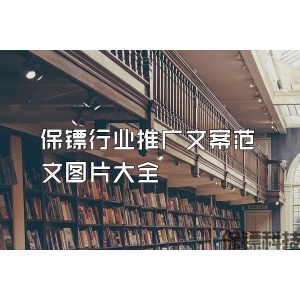 保镖行业推广文案范文图片大全