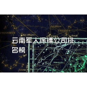 云南军人保镖公司排名榜