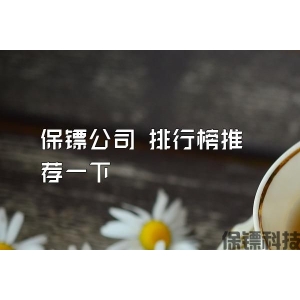 保镖公司 排行榜推荐一下