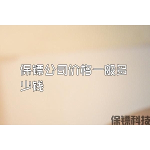 保镖公司价格一般多少钱