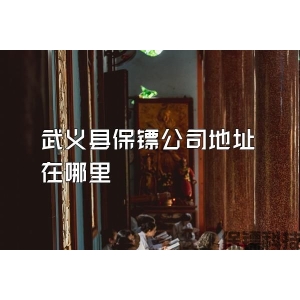 武义县保镖公司地址在哪里