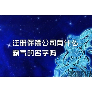 注册保镖公司有什么霸气的名字吗