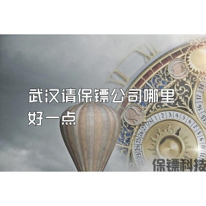 武汉请保镖公司哪里好一点