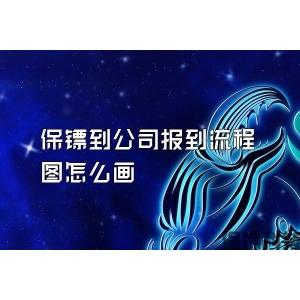 保镖到公司报到流程图怎么画