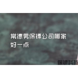 常德男保镖公司哪家好一点