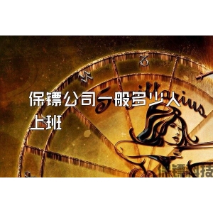 保镖公司一般多少人上班