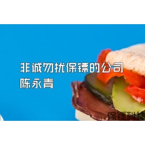 非诚勿扰保镖的公司陈永青