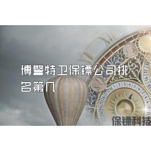博警特卫保镖公司排名第几