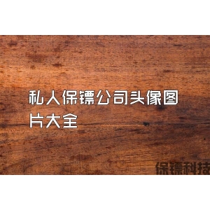 私人保镖公司头像图片大全