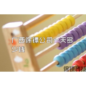 广西保镖公司一天多少钱