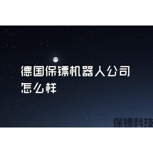 德国保镖机器人公司怎么样
