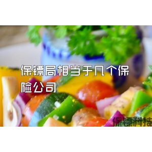 保镖局相当于几个保险公司