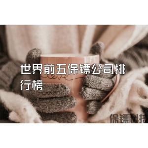 世界前五保镖公司排行榜