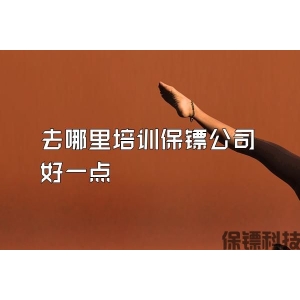 去哪里培训保镖公司好一点