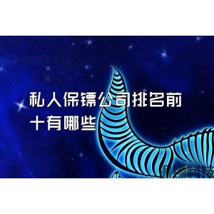 私人保镖公司排名前十有哪些