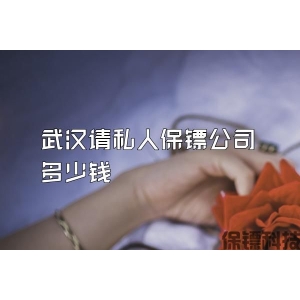 武汉请私人保镖公司多少钱