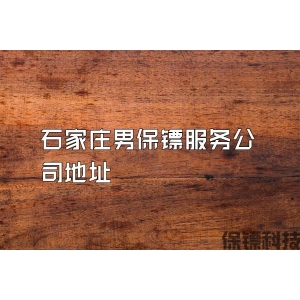 石家庄男保镖服务公司地址