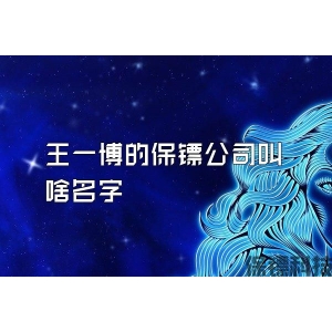 王一博的保镖公司叫啥名字