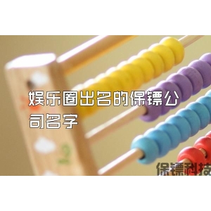 娱乐圈出名的保镖公司名字