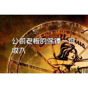 公司老板的保镖一月收入