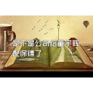 是不是公司给董宇辉配保镖了