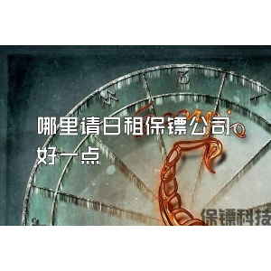 哪里请日租保镖公司好一点