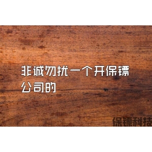 非诚勿扰一个开保镖公司的