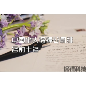 中国个人保镖公司排名前十名