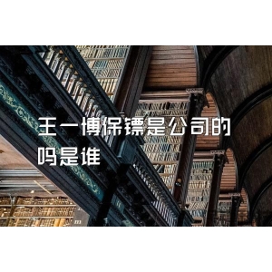 王一博保镖是公司的吗是谁