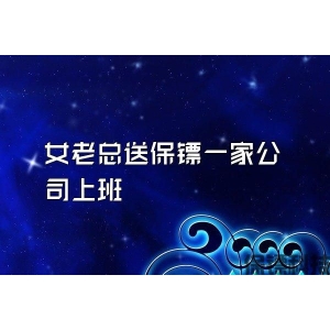 女老总送保镖一家公司上班