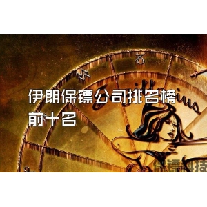 伊朗保镖公司排名榜前十名