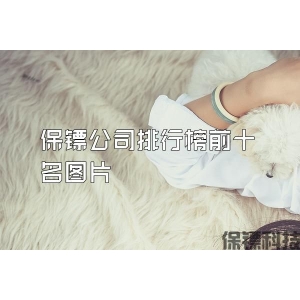 保镖公司排行榜前十名图片