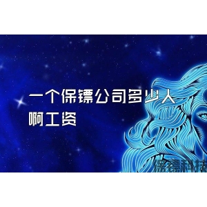 一个保镖公司多少人啊工资